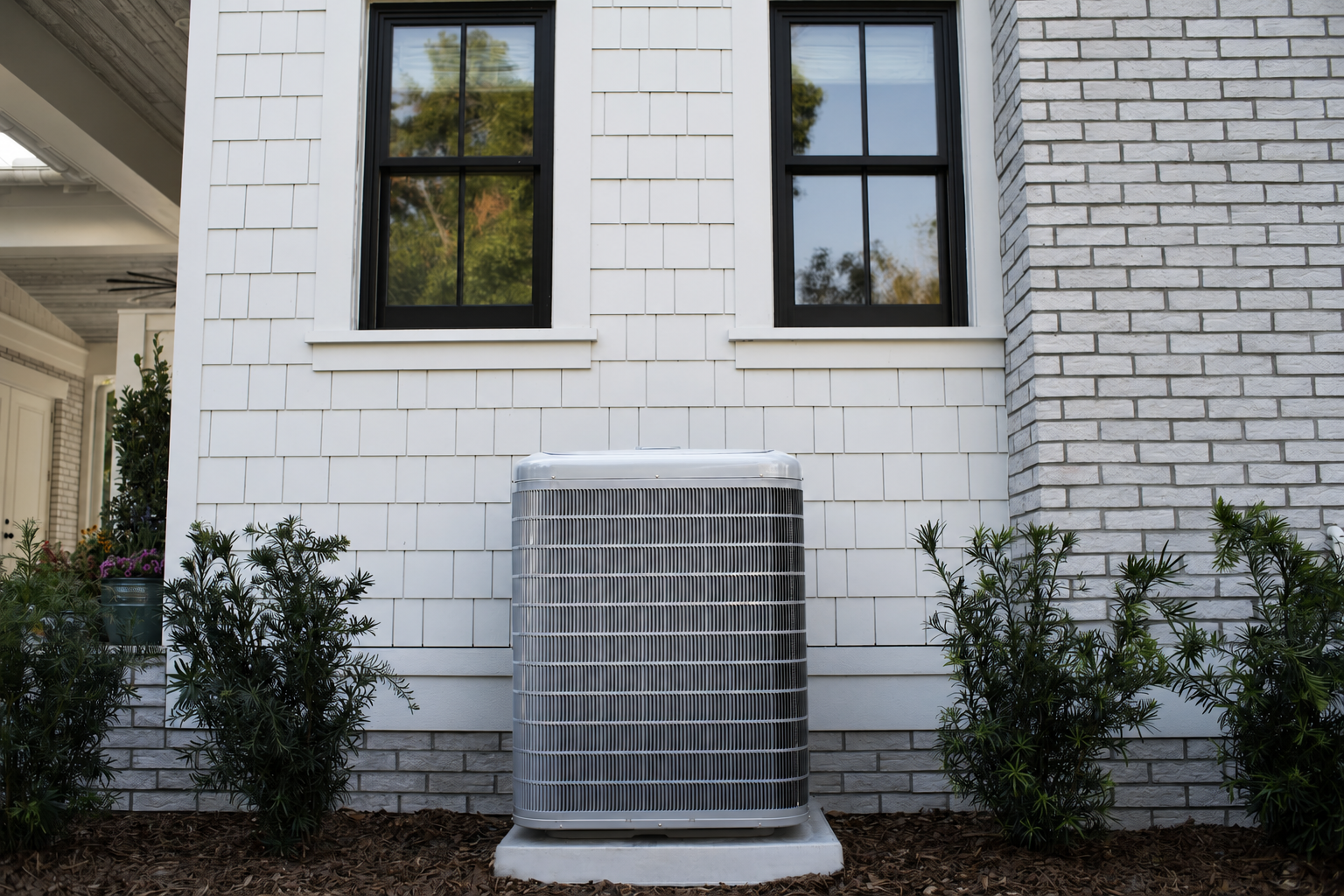 Condensate drain line flush during a Valley tune-up