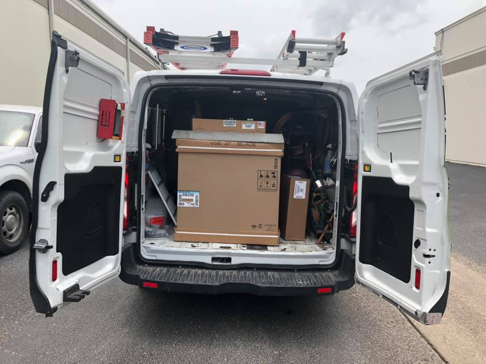 central AC installation in Harlingen